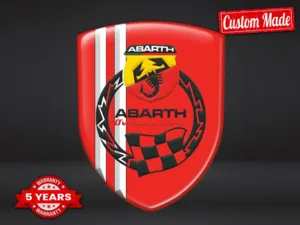 Fiat Abarth Adesivo Cupola Auto Stile Universale Stellare